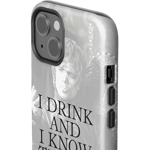 Game of Thrones: Tyrion Lannister Quote iPhone 15 Plus Impact Case