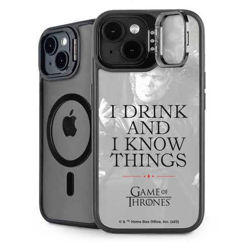 Game of Thrones: Tyrion Lannister Quote iPhone 15 Plus Kickstand Case