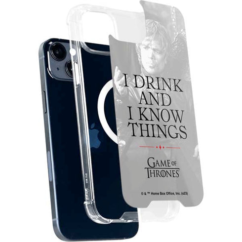 Game of Thrones: Tyrion Lannister Quote iPhone 15 Plus MagSafe Case