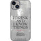 Game of Thrones: Tyrion Lannister Quote iPhone 15 Plus Skin