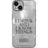 Game of Thrones: Tyrion Lannister Quote iPhone 15 Plus Skin