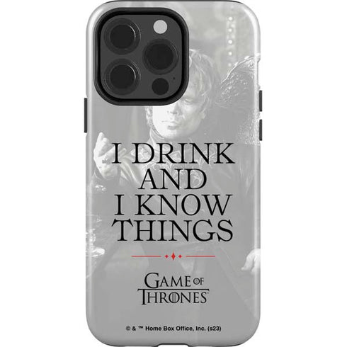 Game of Thrones: Tyrion Lannister Quote iPhone 15 Pro Impact Case