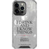 Game of Thrones: Tyrion Lannister Quote iPhone 15 Pro Max Clear Case