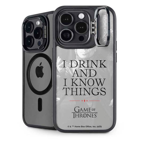 Game of Thrones: Tyrion Lannister Quote iPhone 15 Pro Max Kickstand Case