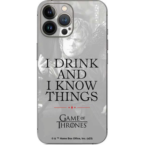 Game of Thrones: Tyrion Lannister Quote iPhone 15 Pro Max Skin