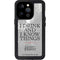 Game of Thrones: Tyrion Lannister Quote iPhone 15 Pro Waterproof Case