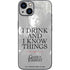 Game of Thrones: Tyrion Lannister Quote iPhone 15 Skin