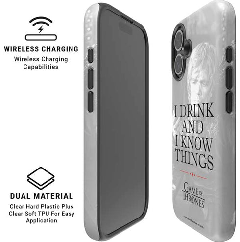 Game of Thrones: Tyrion Lannister Quote iPhone 16 Magsafe Impact Case