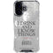Game of Thrones: Tyrion Lannister Quote iPhone 16 Plus Clear Case