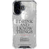 Game of Thrones: Tyrion Lannister Quote iPhone 16 Plus Clear Case