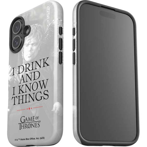 Game of Thrones: Tyrion Lannister Quote iPhone 16 Plus Impact Case