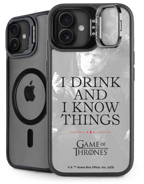 Game of Thrones: Tyrion Lannister Quote iPhone 16 Plus Kickstand Case