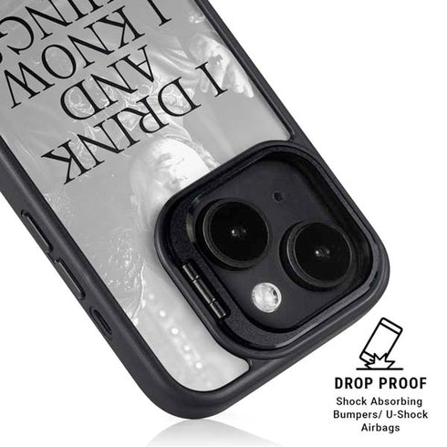 Game of Thrones: Tyrion Lannister Quote iPhone 16 Plus Kickstand Case