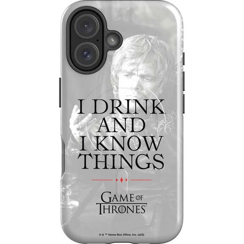 Game of Thrones: Tyrion Lannister Quote iPhone 16 Plus Magsafe Impact Case