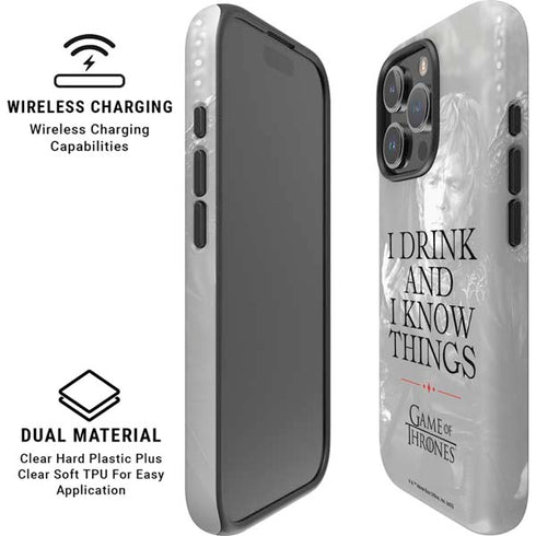 Game of Thrones: Tyrion Lannister Quote iPhone 16 Pro Magsafe Impact Case