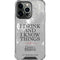 Game of Thrones: Tyrion Lannister Quote iPhone 16 Pro Max Clear Case