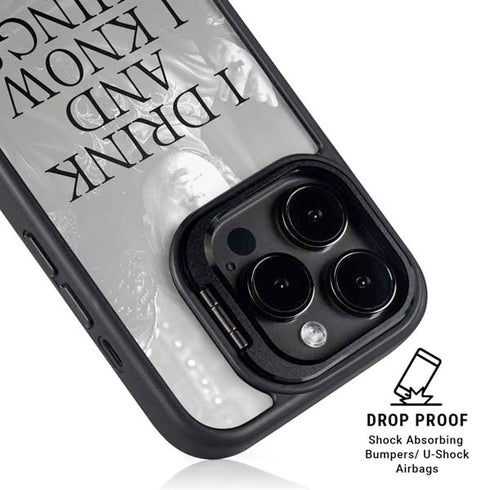 Game of Thrones: Tyrion Lannister Quote iPhone 16 Pro Max Kickstand Case