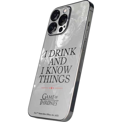 Game of Thrones: Tyrion Lannister Quote iPhone 16 Pro Max Skin