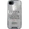 Game of Thrones: Tyrion Lannister Quote iPhone 16e Clear Case