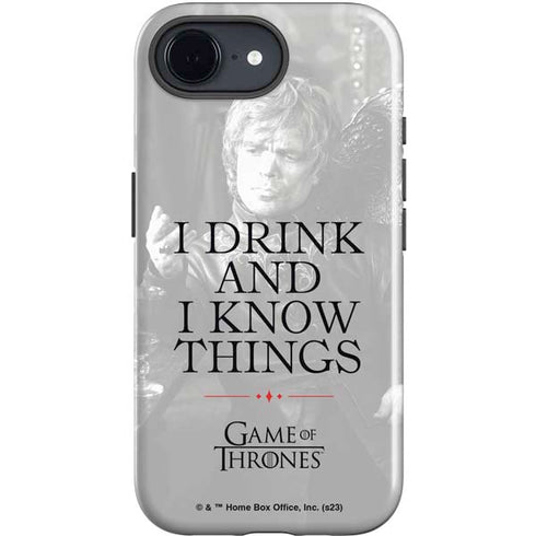Game of Thrones: Tyrion Lannister Quote iPhone 16e Impact Case