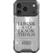 Game of Thrones: Tyrion Lannister Quote iPhone 18 Pro Clear Case