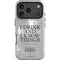 Game of Thrones: Tyrion Lannister Quote iPhone 18 Pro Max Impact Case