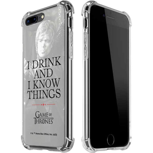 Game of Thrones: Tyrion Lannister Quote iPhone 7/8 Plus Clear Case