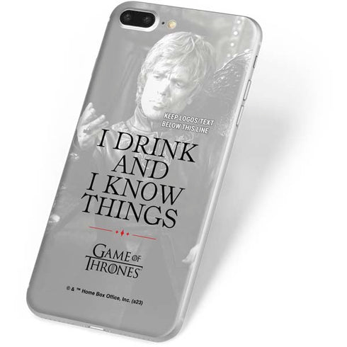 Game of Thrones: Tyrion Lannister Quote iPhone 7 Plus Skin