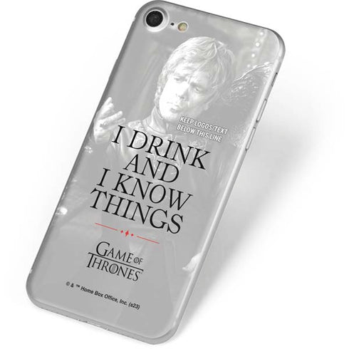Game of Thrones: Tyrion Lannister Quote iPhone 8 Skin