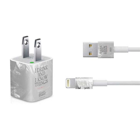 Game of Thrones: Tyrion Lannister Quote iPhone Charger (5W USB) Skin