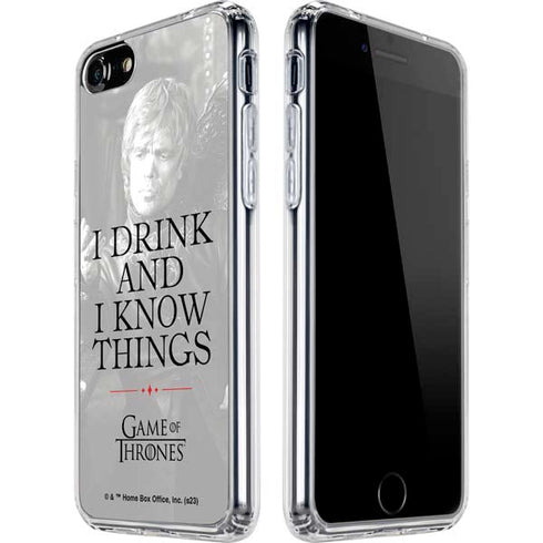 Game of Thrones: Tyrion Lannister Quote iPhone SE (2nd & 3rd Gen) Clear Case