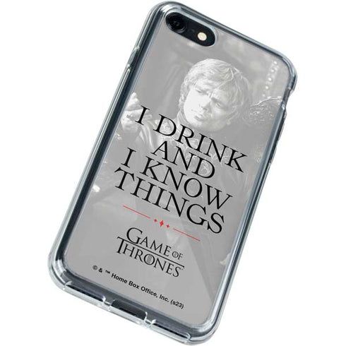 Game of Thrones: Tyrion Lannister Quote iPhone SE (2nd & 3rd Gen) Clear Case