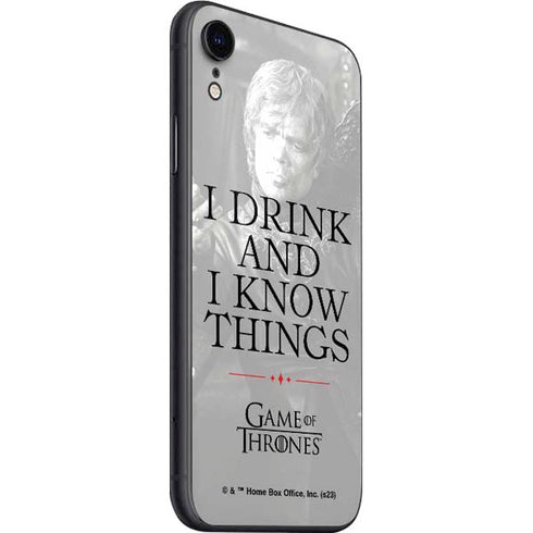 Game of Thrones: Tyrion Lannister Quote iPhone SE (2nd & 3rd Gen) Skin