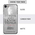 Game of Thrones: Tyrion Lannister Quote iPhone SE (2nd & 3rd Gen) Skin