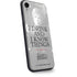 Game of Thrones: Tyrion Lannister Quote iPhone XR Skin