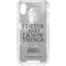 Game of Thrones: Tyrion Lannister Quote iPhone XS Clear Case