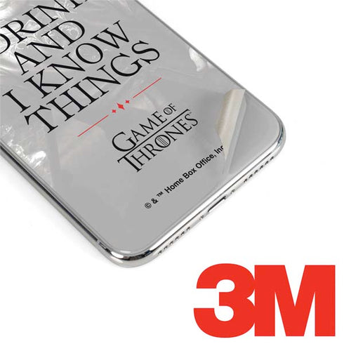Game of Thrones: Tyrion Lannister Quote iPhone XS Max Skin