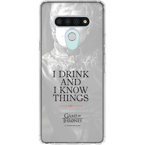 Game of Thrones: Tyrion Lannister Quote LG Stylo 6 Clear Case