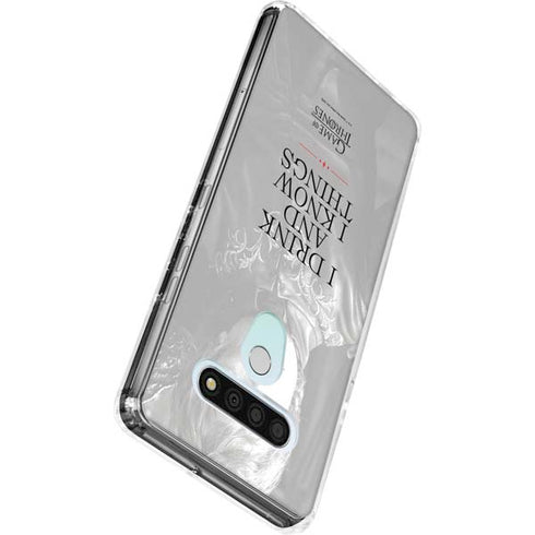 Game of Thrones: Tyrion Lannister Quote LG Stylo 6 Clear Case