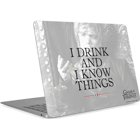 Game of Thrones: Tyrion Lannister Quote Apple MacBook Air Skin