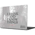 Game of Thrones: Tyrion Lannister Quote MacBook Pro 14in (2021-24) Skin