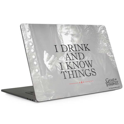 Game of Thrones: Tyrion Lannister Quote Apple MacBook Pro 15-inch Skin