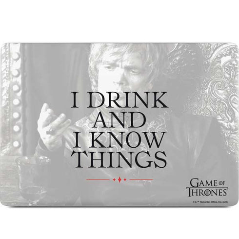 Game of Thrones: Tyrion Lannister Quote Apple MacBook Pro 15-inch Skin