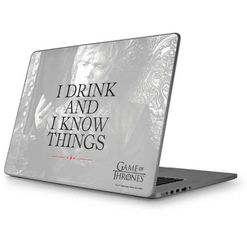 Game of Thrones: Tyrion Lannister Quote Apple MacBook Pro 17-inch Skin