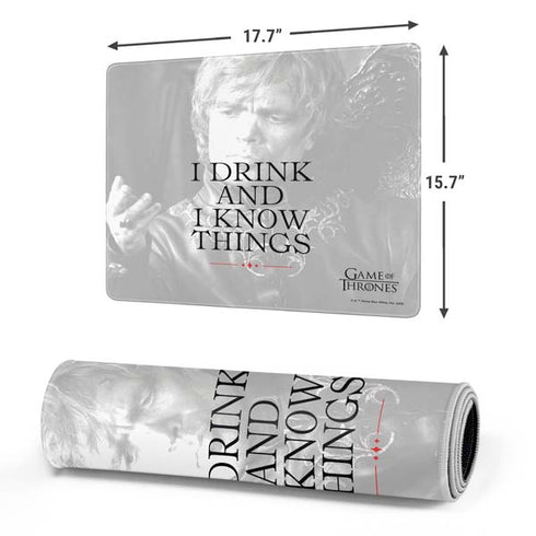 Game of Thrones: Tyrion Lannister Quote Gaming Mouse Pad