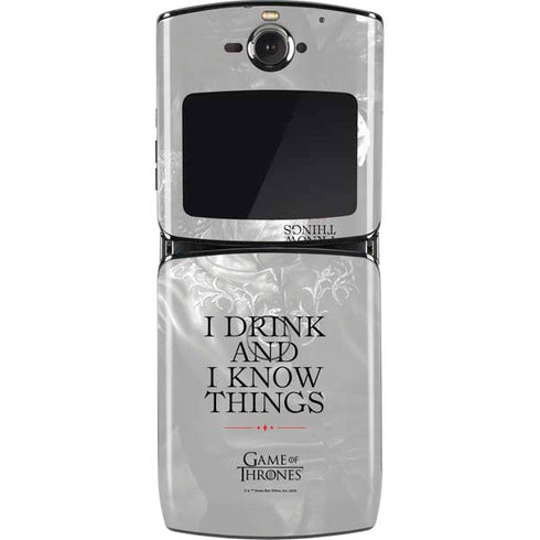 Game of Thrones: Tyrion Lannister Quote Motorola RAZR Skin