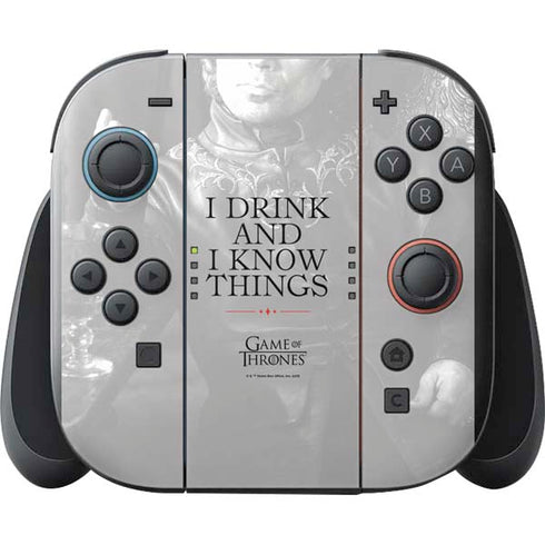 Game of Thrones: Tyrion Lannister Quote Nintendo Switch 2 (2025) with Joy-Con Skin