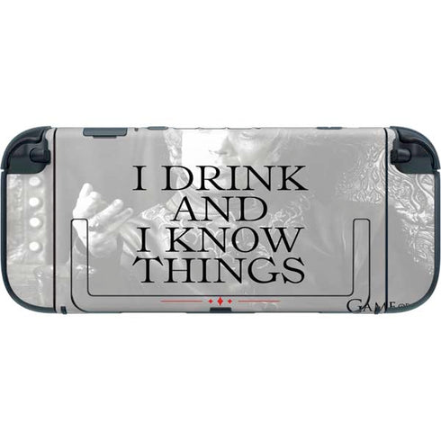 Game of Thrones: Tyrion Lannister Quote Nintendo Switch 2 (2025) with Joy-Con Skin