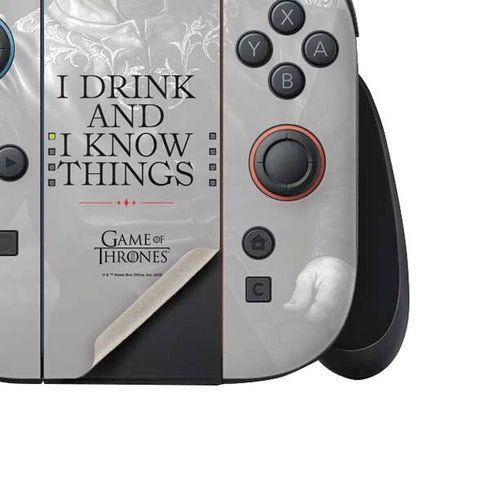 Game of Thrones: Tyrion Lannister Quote Nintendo Switch 2 (2025) Joy-Con Controller Skin