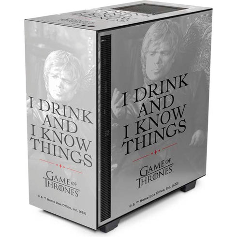 Game of Thrones: Tyrion Lannister Quote NZXT H510 Compact ATX Mid-Tower Case Skin